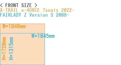#X-TRAIL e-4ORCE 7seats 2022- + FAIRLADY Z Version S 2008-